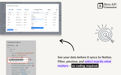 Note API Connector  from Chrome web store to be run with OffiDocs Chromium online