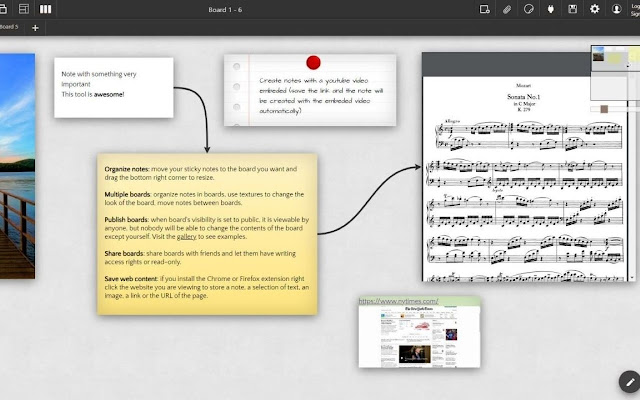Note Board Sticky Notes App  from Chrome web store to be run with OffiDocs Chromium online