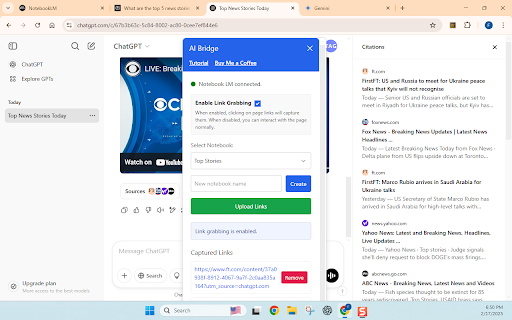 Notebook LM Source Getter  from Chrome web store to be run with OffiDocs Chromium online