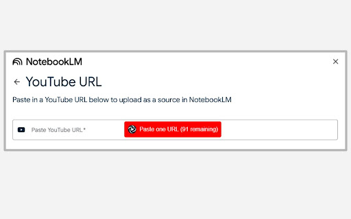 NotebookLM YouTube Turbo  from Chrome web store to be run with OffiDocs Chromium online