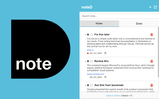 Noted  from Chrome web store to be run with OffiDocs Chromium online