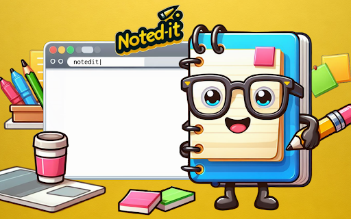 NotedIt  from Chrome web store to be run with OffiDocs Chromium online