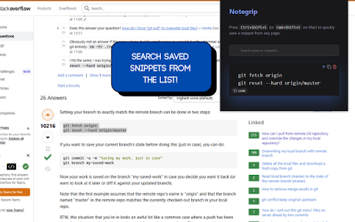 Notegrip  from Chrome web store to be run with OffiDocs Chromium online