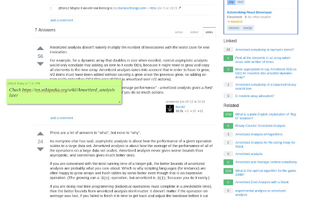 NoteIt  from Chrome web store to be run with OffiDocs Chromium online