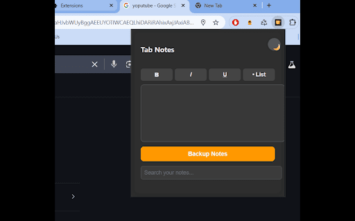 NoteNest  from Chrome web store to be run with OffiDocs Chromium online