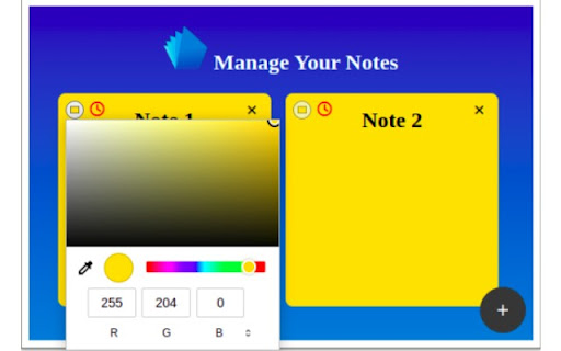 Noteoriouz Extension  from Chrome web store to be run with OffiDocs Chromium online