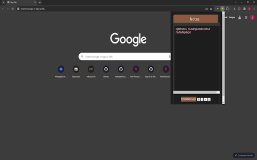 NotepadGo Chrome  from Chrome web store to be run with OffiDocs Chromium online