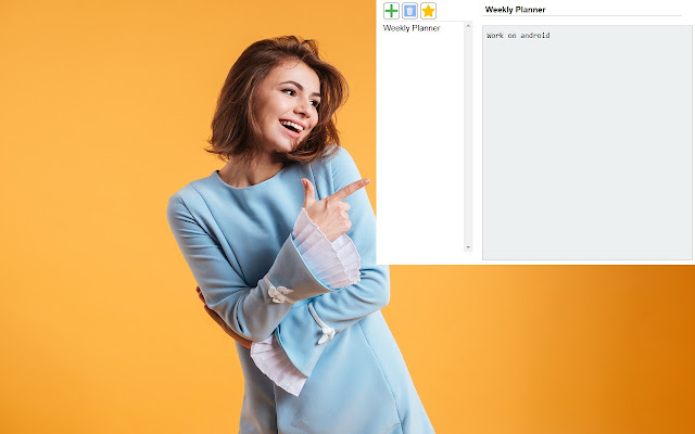 Notepad Take Notes And Weekly Planner  from Chrome web store to be run with OffiDocs Chromium online