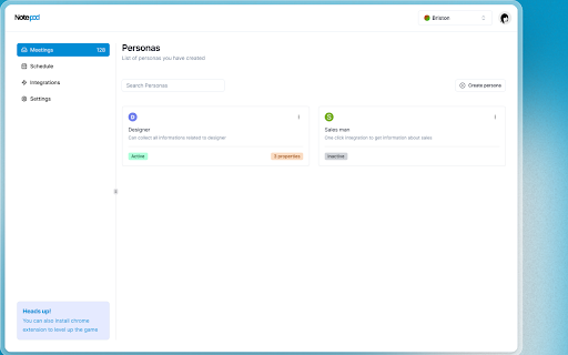 Notepod  from Chrome web store to be run with OffiDocs Chromium online