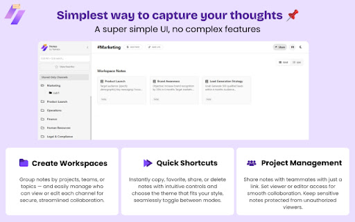 Notes By TaskLabs  from Chrome web store to be run with OffiDocs Chromium online