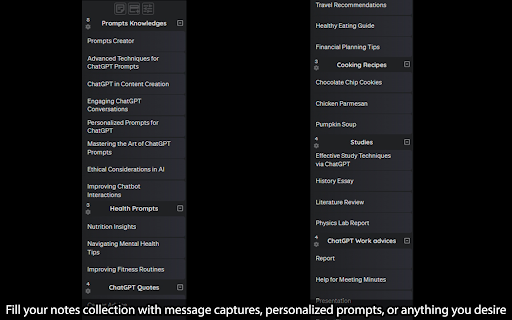 Notes for ChatGPT  from Chrome web store to be run with OffiDocs Chromium online