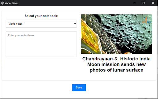 NotesNotebooks  from Chrome web store to be run with OffiDocs Chromium online