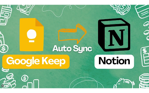 NotesToNotion  from Chrome web store to be run with OffiDocs Chromium online