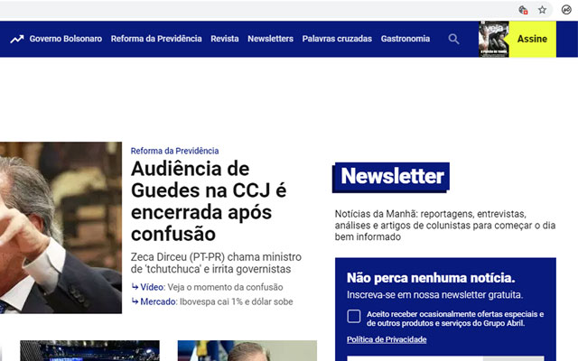 Noticias Sem Bloqueio  from Chrome web store to be run with OffiDocs Chromium online