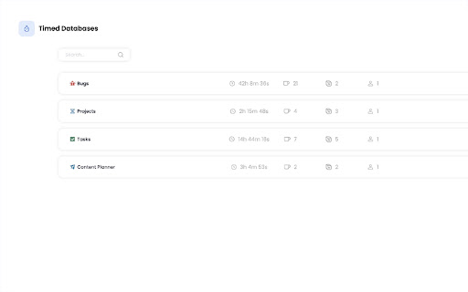 Notion Addons Time Tracker  from Chrome web store to be run with OffiDocs Chromium online