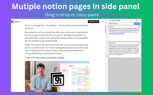 notionClipper notion web clipper  from Chrome web store to be run with OffiDocs Chromium online