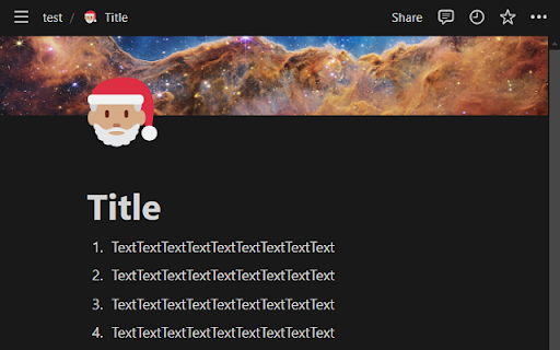 Notion Cover Slimmer  from Chrome web store to be run with OffiDocs Chromium online