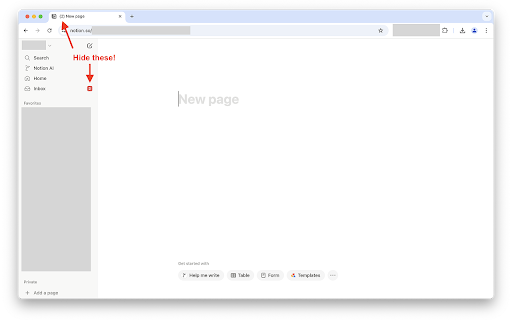 Notion Do Not Disturb  from Chrome web store to be run with OffiDocs Chromium online