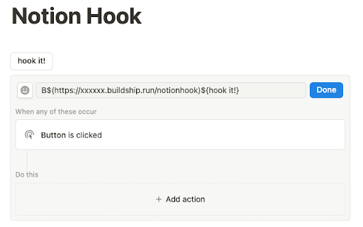 Notion Hook  from Chrome web store to be run with OffiDocs Chromium online