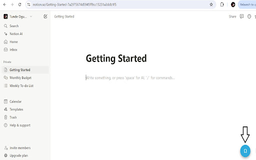 Notion Special Characters  from Chrome web store to be run with OffiDocs Chromium online