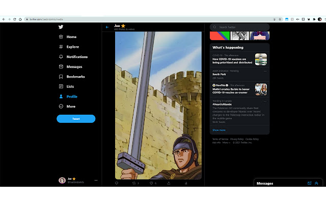 No Twitter Crop  from Chrome web store to be run with OffiDocs Chromium online