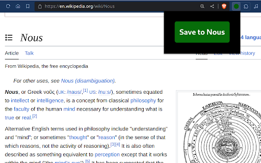 Nous  from Chrome web store to be run with OffiDocs Chromium online