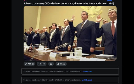 No US Politics  from Chrome web store to be run with OffiDocs Chromium online