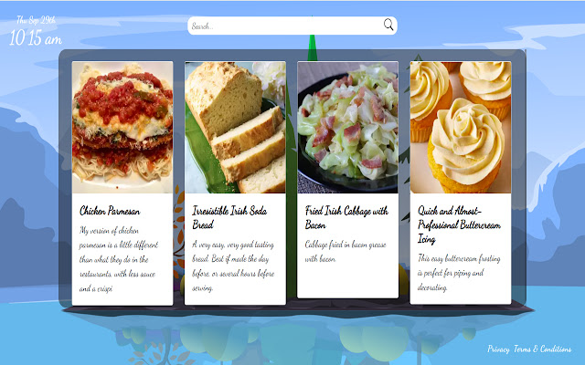 Novamo Recipes  from Chrome web store to be run with OffiDocs Chromium online