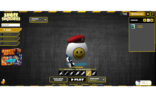 Novosuper || Shell Shockers  from Chrome web store to be run with OffiDocs Chromium online