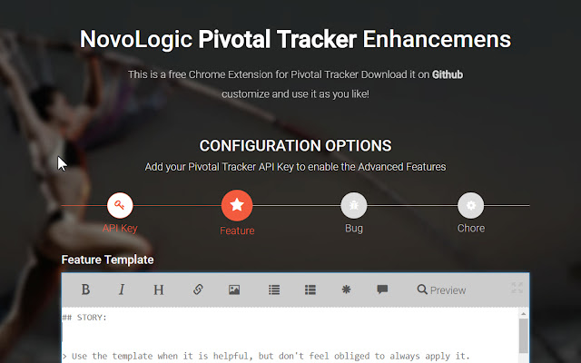 Novo Tracker  from Chrome web store to be run with OffiDocs Chromium online