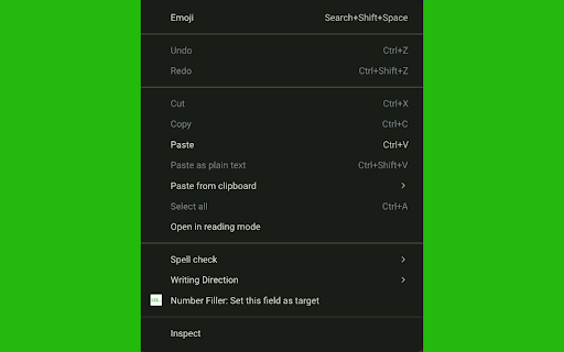Number Filler  from Chrome web store to be run with OffiDocs Chromium online