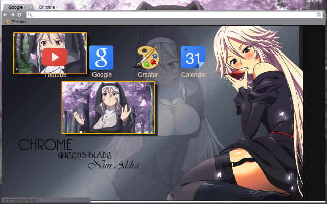 Nun Aldra  from Chrome web store to be run with OffiDocs Chromium online