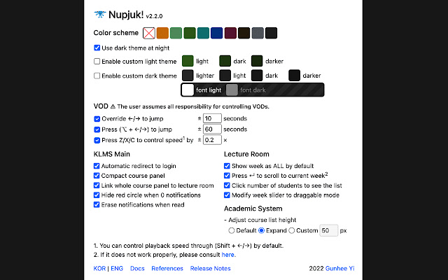 Nupjuk!  from Chrome web store to be run with OffiDocs Chromium online