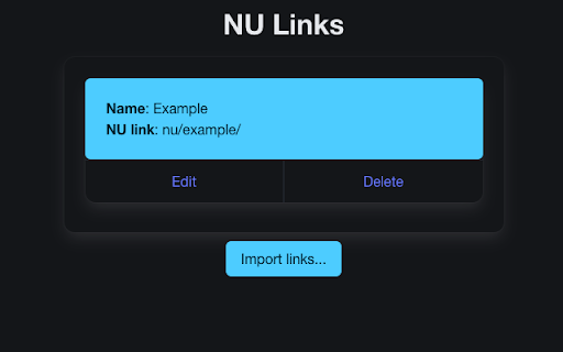 Nu redirect  from Chrome web store to be run with OffiDocs Chromium online