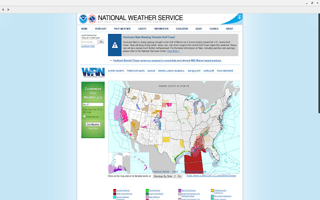 NWS Client  from Chrome web store to be run with OffiDocs Chromium online