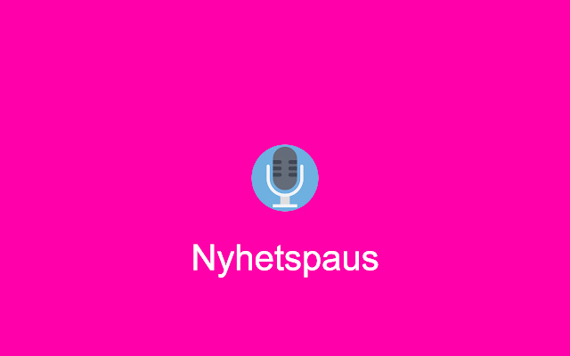 Nyhetspaus  from Chrome web store to be run with OffiDocs Chromium online