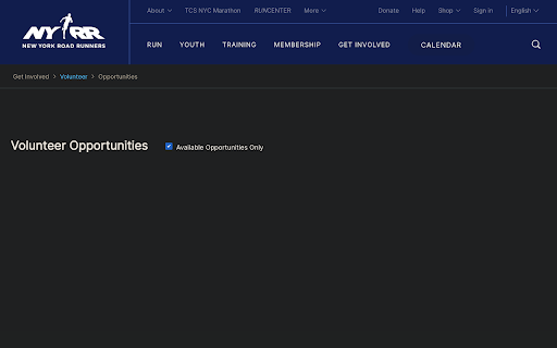 NYRR Helper Helper  from Chrome web store to be run with OffiDocs Chromium online