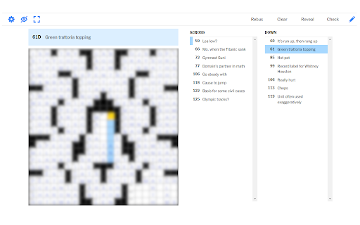 NYT Crossword: Hide Filled Clues  from Chrome web store to be run with OffiDocs Chromium online