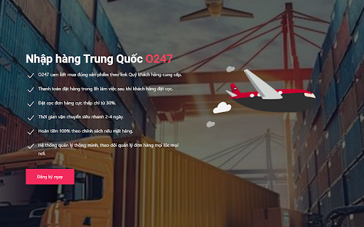 O247: Đặt hàng Trung Quốc  from Chrome web store to be run with OffiDocs Chromium online