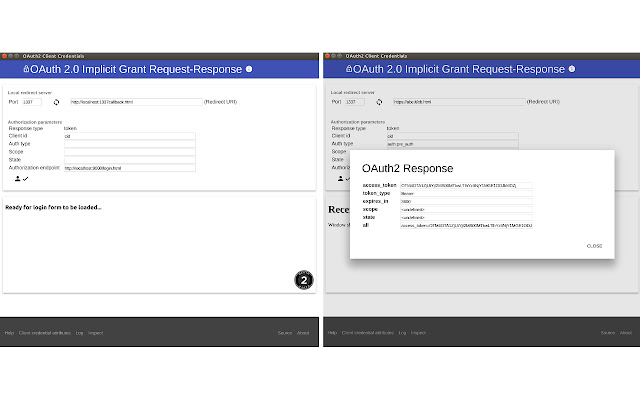 OAuth 2.0 OffiDocs Chromium অনলাইনে চালানোর জন্য Chrome ওয়েব স্টোর থেকে অন্তর্নিহিত অনুদান অনুরোধের প্রতিক্রিয়া