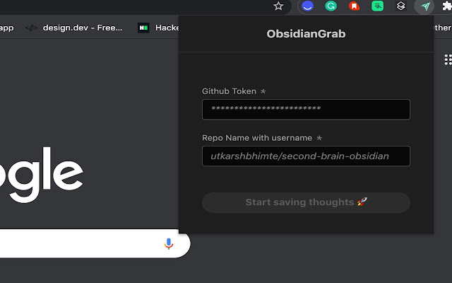Obsidian Grab  from Chrome web store to be run with OffiDocs Chromium online Obsidian Grab  from Chrome web store to be run with OffiDocs Chromium online