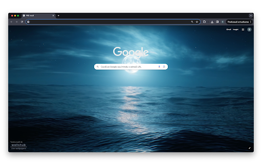 Ocean and full moon (Live Wallpaper)  from Chrome web store to be run with OffiDocs Chromium online