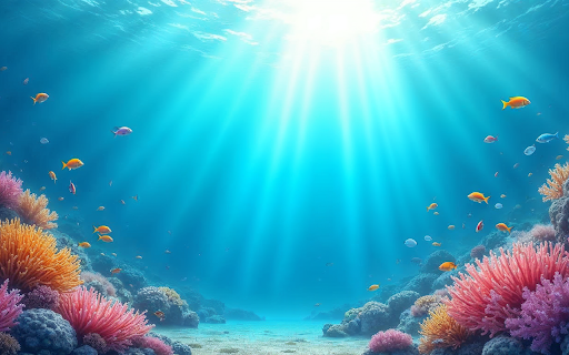 Ocean Bliss Serenity in Every Tab  from Chrome web store to be run with OffiDocs Chromium online
