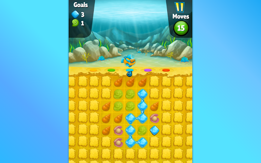 Ocean Game Match and save marine life from sharks!  from Chrome web store to be run with OffiDocs Chromium online