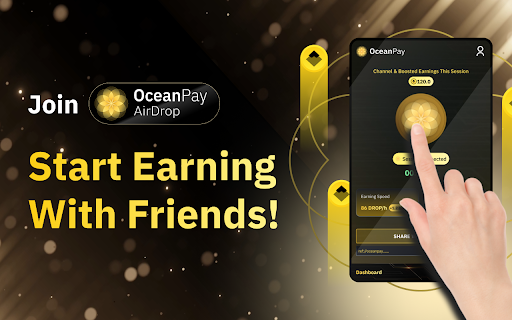 OceanPay Airdrop  from Chrome web store to be run with OffiDocs Chromium online