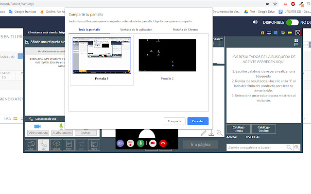 Oct8ne OT Screen Capture Extension (USA)  from Chrome web store to be run with OffiDocs Chromium online