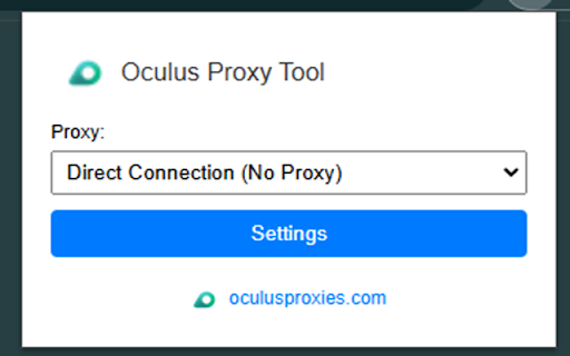 Oculus Proxy Tool  from Chrome web store to be run with OffiDocs Chromium online