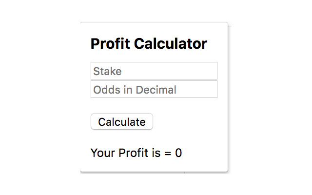Odds and Stake Plus  from Chrome web store to be run with OffiDocs Chromium online