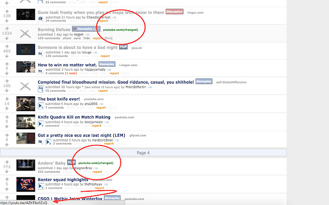 Oddshot to Youtube on Reddit  from Chrome web store to be run with OffiDocs Chromium online