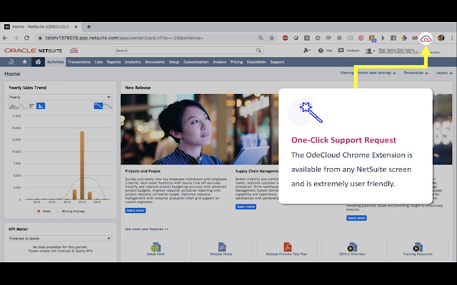 OdeCloud extension  from Chrome web store to be run with OffiDocs Chromium online